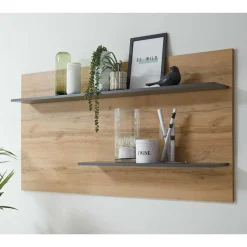 Hot Wohnen TV Board & Wandpaneel Set - Ahilav (zweiteilig)