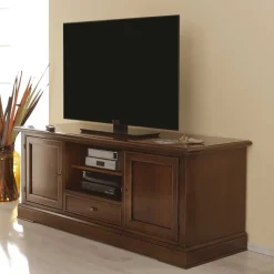 New Wohnen TV Kommode in Walnussfarben Antik - Istefanio