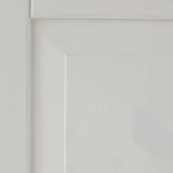 Outlet Wohnen TV Kommode in Weiß lasiert - Auricos