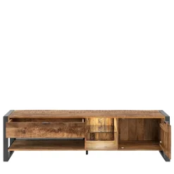 Discount Wohnen TV Lowboard aus Recyclingholz & Metall - Acira