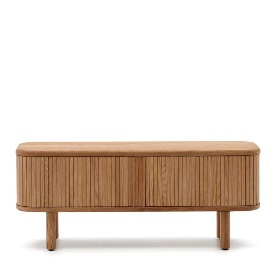Clearance Wohnen TV Lowboard mit Schiebetüren - Calming