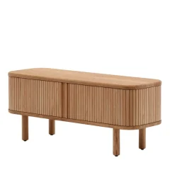 Clearance Wohnen TV Lowboard mit Schiebetüren - Calming