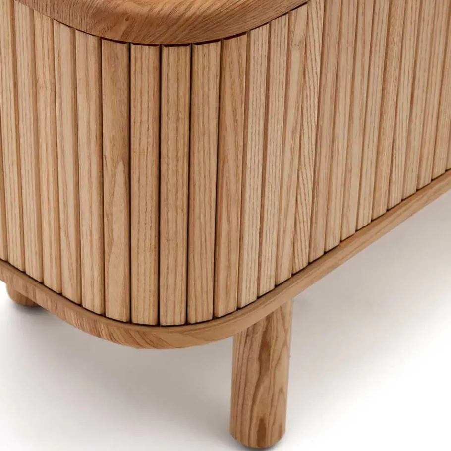 Clearance Wohnen TV Lowboard mit Schiebetüren - Calming