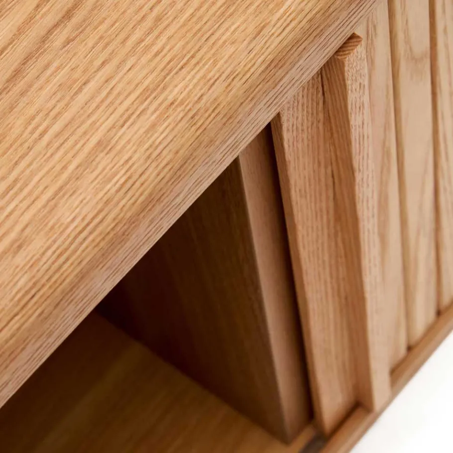 Clearance Wohnen TV Lowboard mit Schiebetüren - Calming