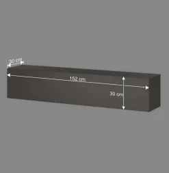 Sale Wohnen TV Lowboard und zwei Hängeschränke Set - Mundo (dreiteilig)