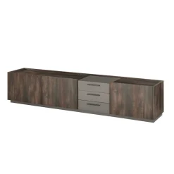 Sale Wohnen TV Lowboard und zwei Hängeschränke Set - Mundo (dreiteilig)