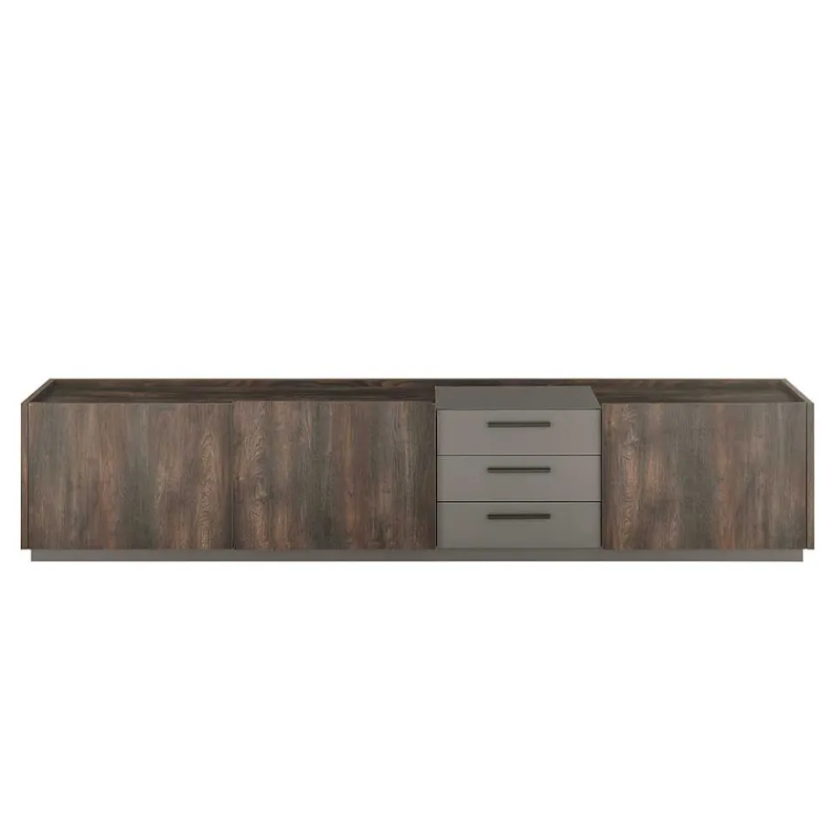 Hot Wohnen TV Unterschrank & Wandboard Set - Mundo (zweiteilig)