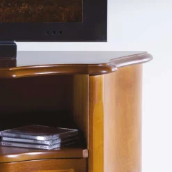Online Wohnen TV Unterschrank im Barock Stil Dentro Nussbaumfarben
