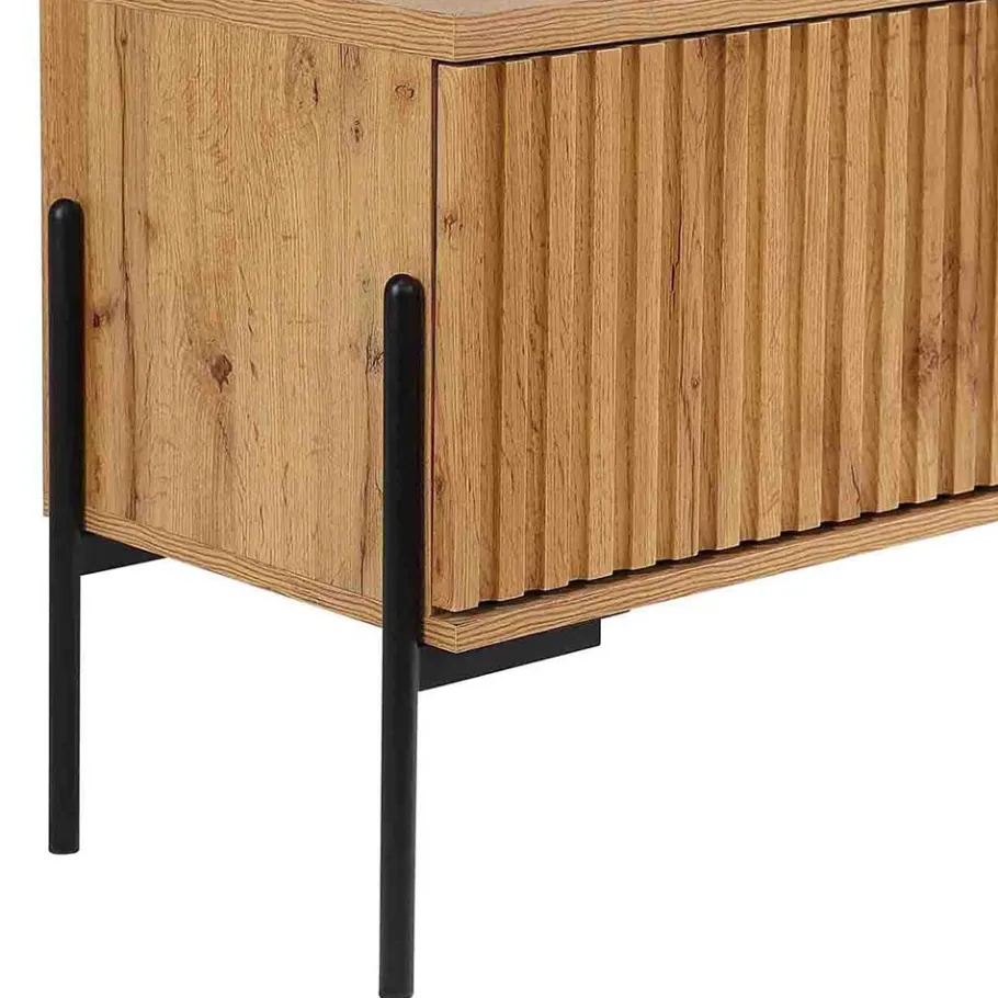 New Wohnen TV Unterschrank im Skandi Design - Elastian