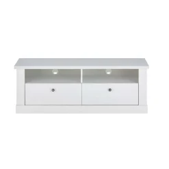Best Wohnen TV Wohnwand in weißer Holzoptik Pinie - Liancos (vierteilig)