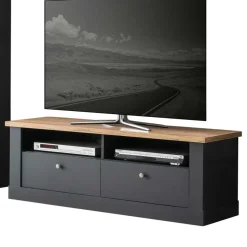Online Wohnen TV Wohnwandmöbel 297 cm breit - Lionel (vierteilig)