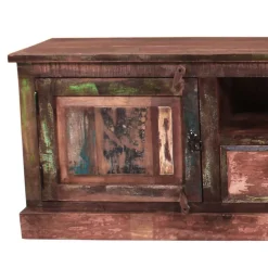 Clearance Wohnen Used Look TV Board aus Altholz Jamaica im Shabby Chic