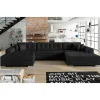 Sale Wohnen U-Sofa in Schwarz Kunstlederbezug - Bekasi
