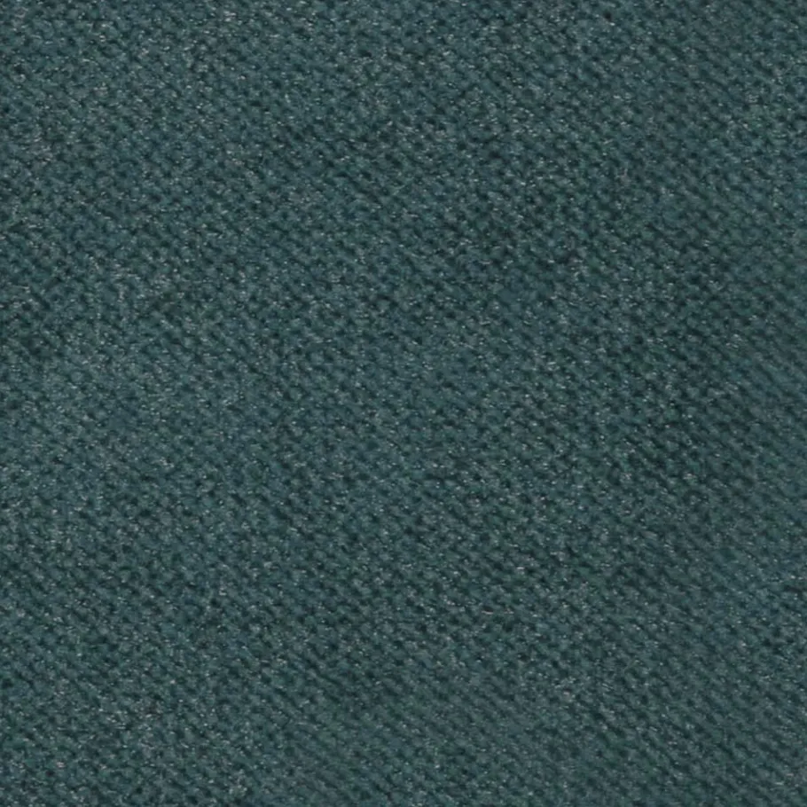 Wohnen Velvet Polsterecke in Petrol & Schwarz - Fledos