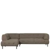 Best Wohnen Viersitzer Ecksofa in Dunkelbraun - Marus