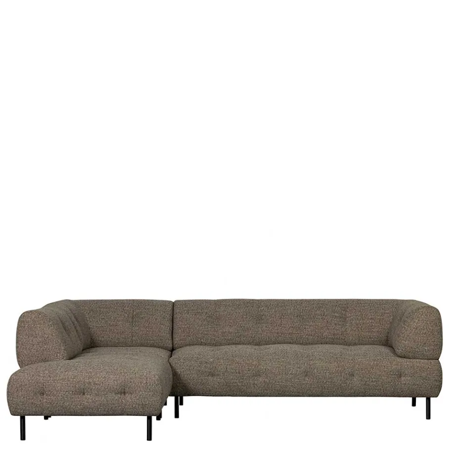 Best Wohnen Viersitzer Ecksofa in Dunkelbraun - Marus