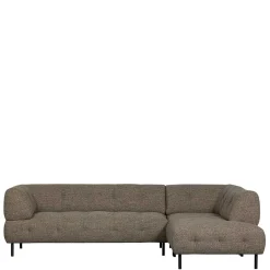 Best Wohnen Viersitzer Ecksofa in Dunkelbraun - Marus