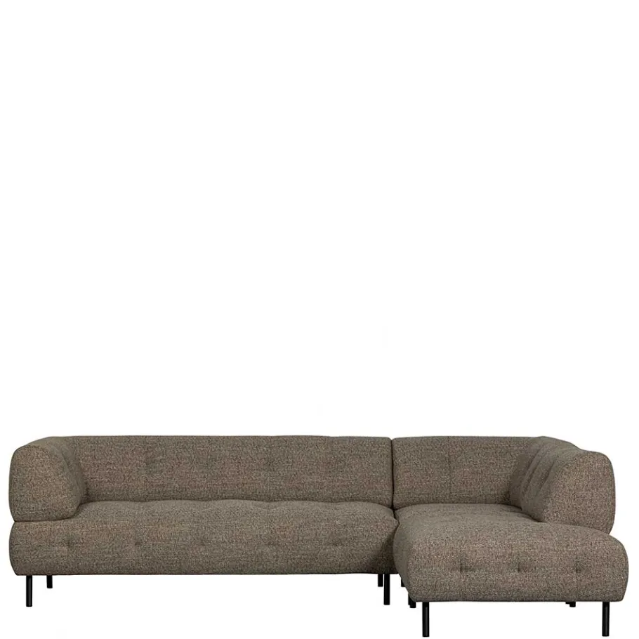 Best Wohnen Viersitzer Ecksofa in Dunkelbraun - Marus