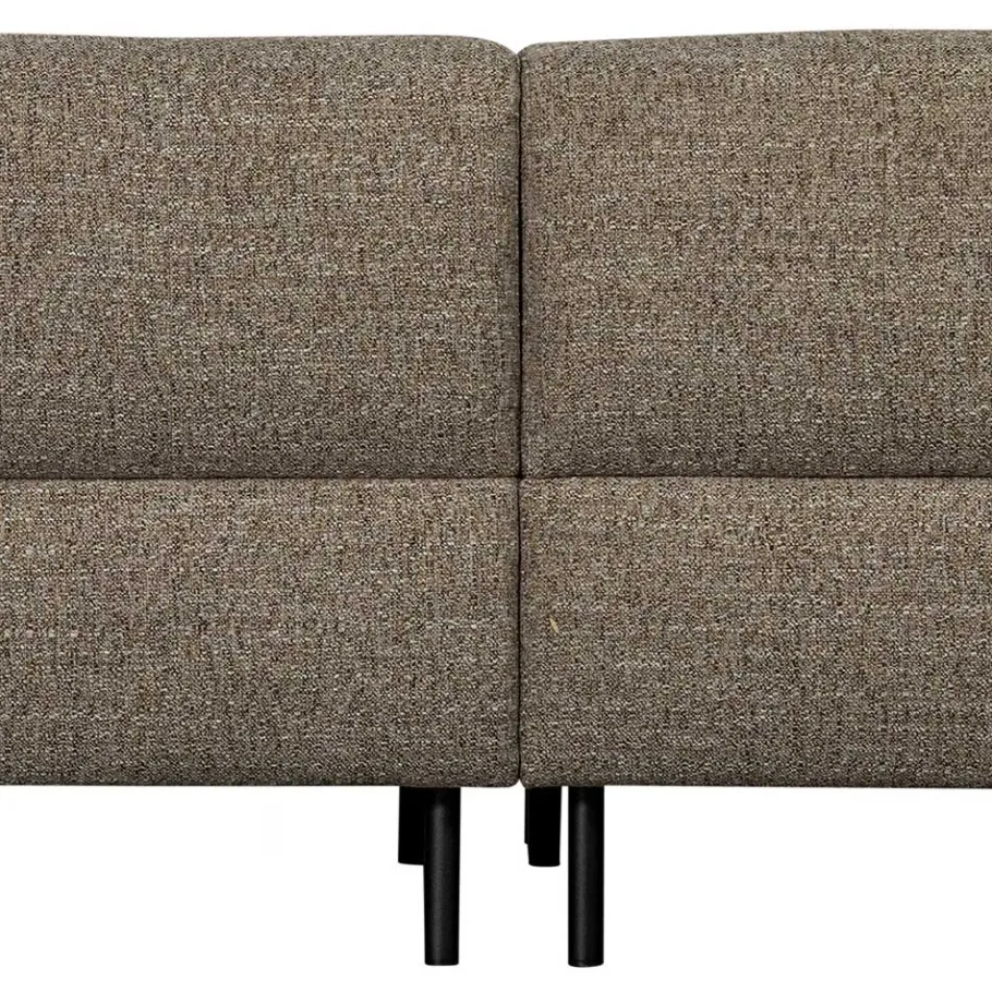 Best Wohnen Viersitzer Ecksofa in Dunkelbraun - Marus