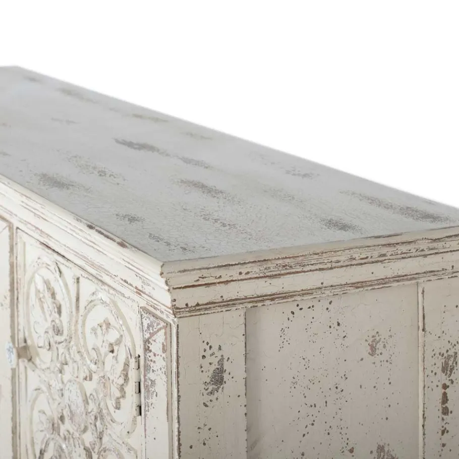 Wohnen Vintage Design Konsolentisch mit drei Türen - Perolyn