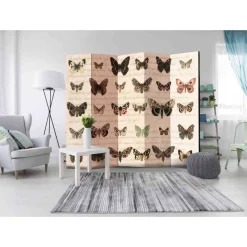Clearance Wohnen Vintage Design Raumteiler aus Leinwand - Hank