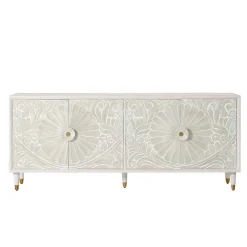 Sale Wohnen Vintage Design Sideboard aus Mango Massivholz - Triboot