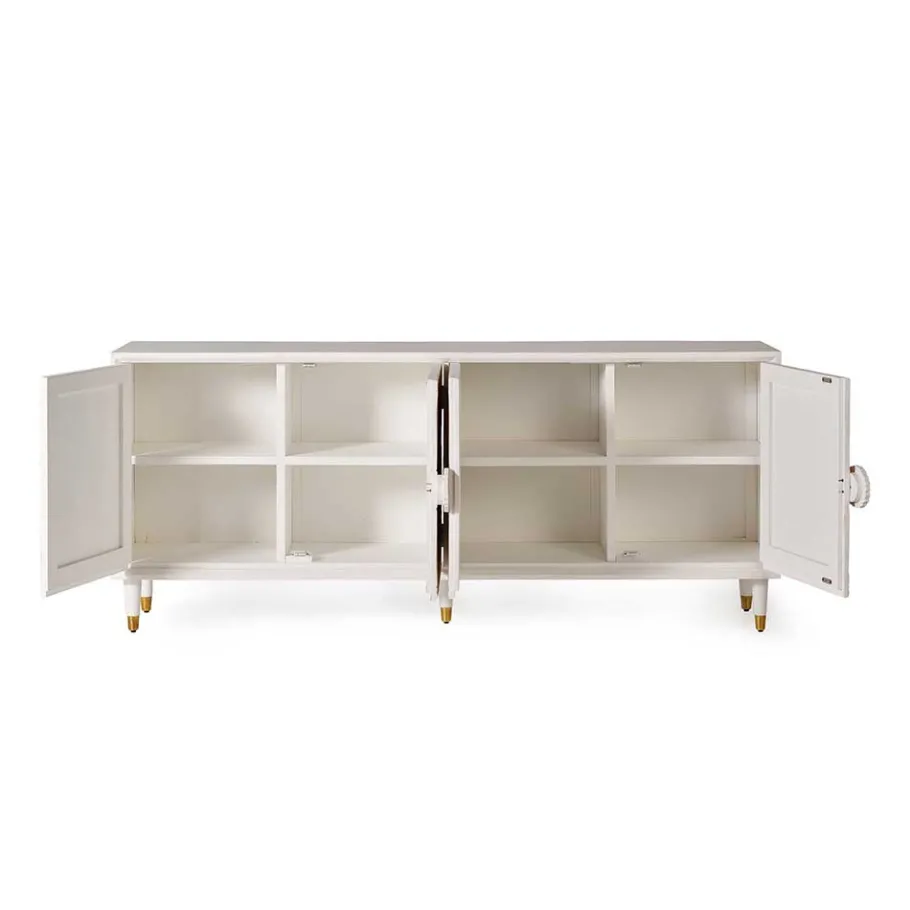 Sale Wohnen Vintage Design Sideboard aus Mango Massivholz - Triboot