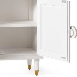 Best Wohnen Vintage Design Türenkommode aus Mango Massivholz - Triboot