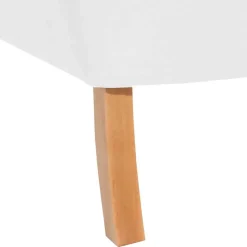 Best Wohnen Vintage Designsessel in Creme und Buche - Ardit
