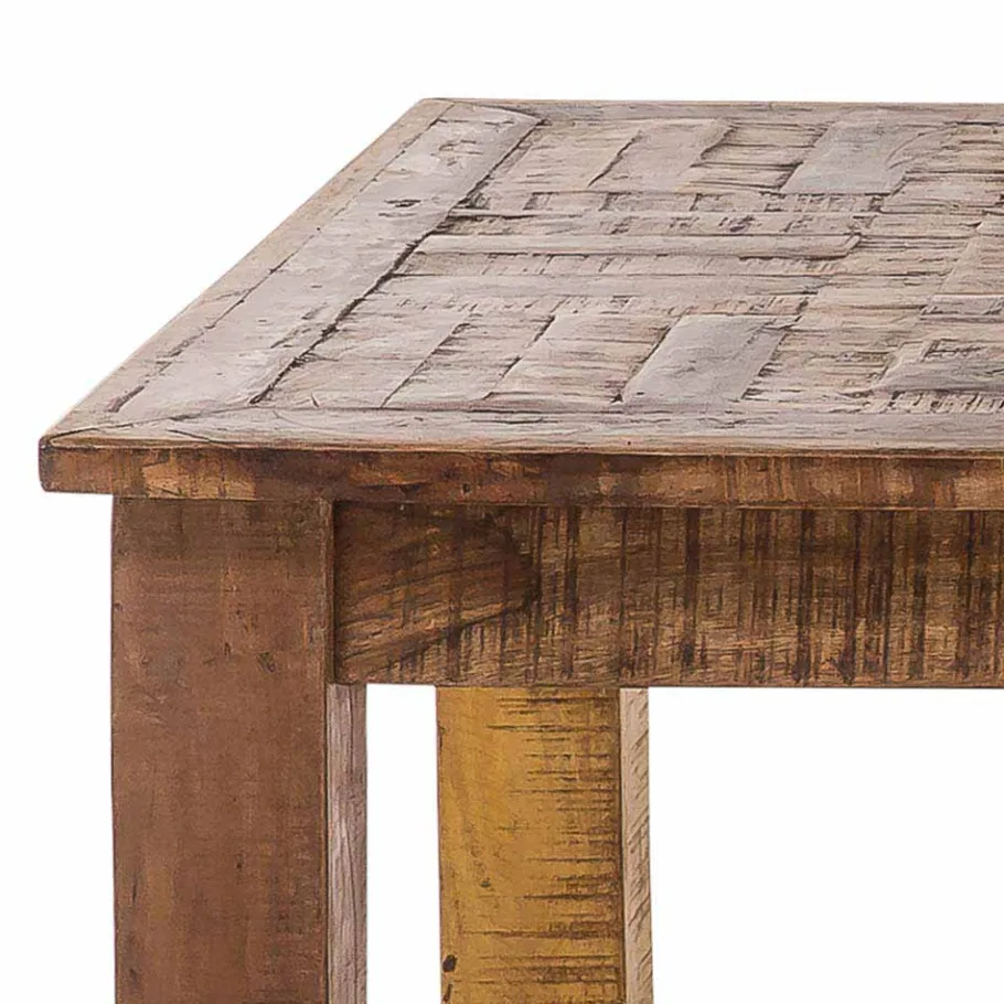 Clearance Wohnen Vintage Esszimmertisch aus Recyclingholz - Bahiro