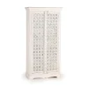 Hot Wohnen Vintage Garderobenschrank in White Wash Holz - Toscana