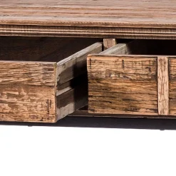 Outlet Wohnen Vintage Konsolentisch mit drei Schubladen - Uvolph