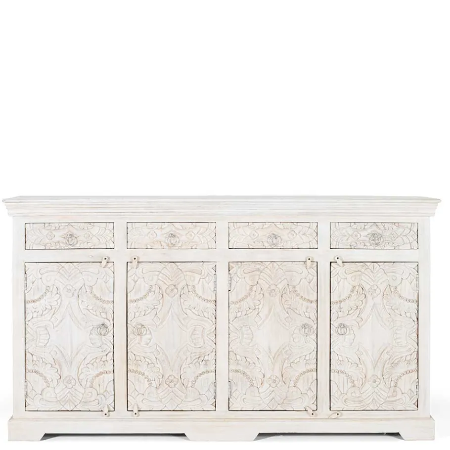 Hot Wohnen Vintage Sideboard in Antikweiß - Celorma