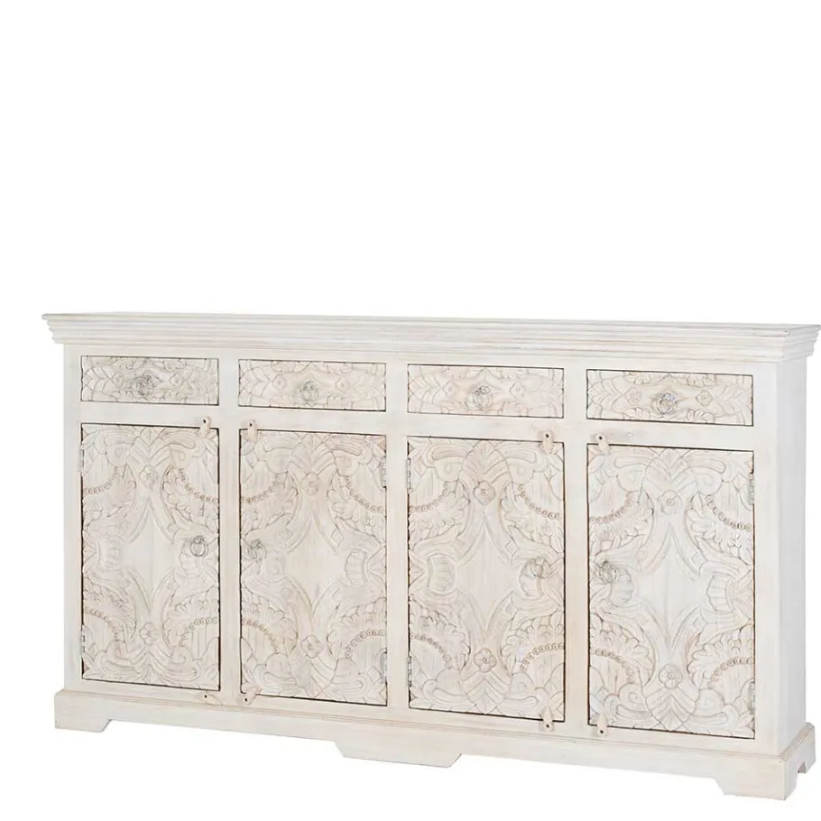 Hot Wohnen Vintage Sideboard in Antikweiß - Celorma