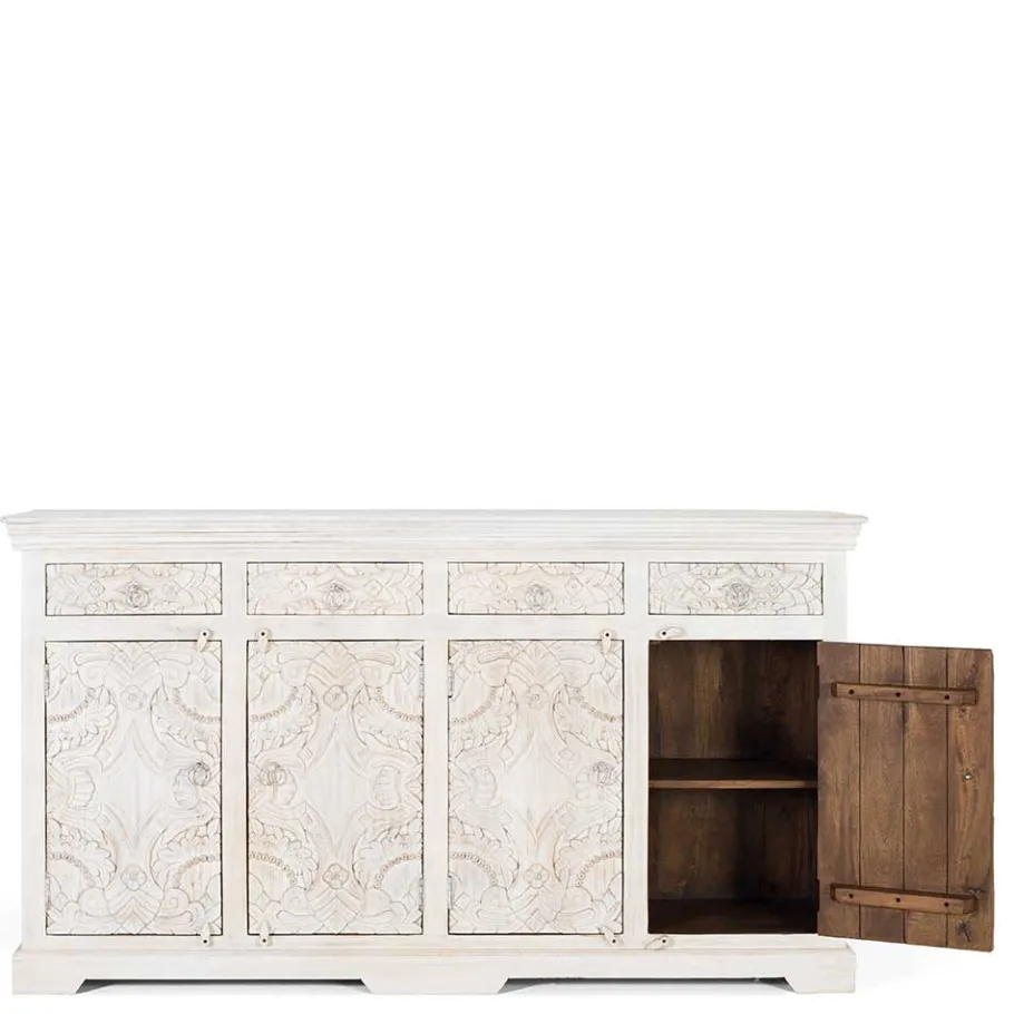 Hot Wohnen Vintage Sideboard in Antikweiß - Celorma