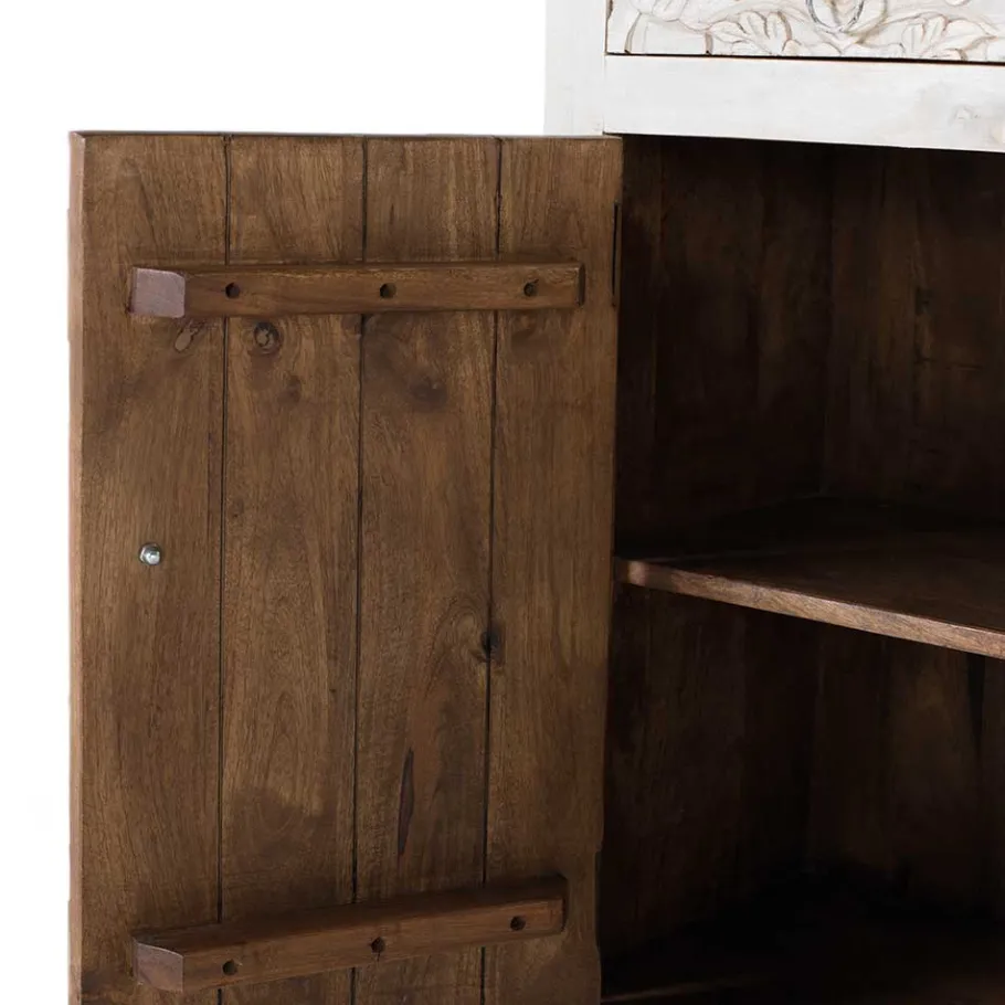 Hot Wohnen Vintage Sideboard in Antikweiß - Celorma