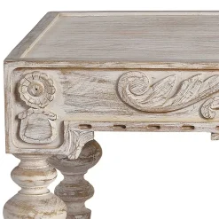 New Wohnen Vintage Wohnzimmertisch in Mangoholz White Wash - Lornas