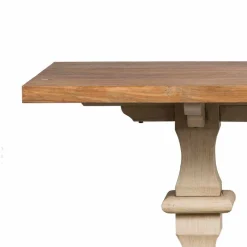 Clearance Wohnen Vintage-Esstisch Helsing mit massiver Tischplatte