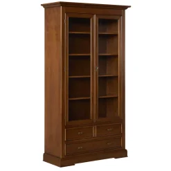 Clearance Wohnen Vitrine in Walnuss Braun - Istefanio