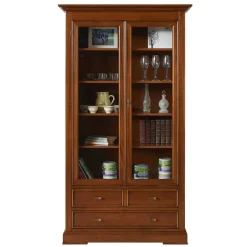 Clearance Wohnen Vitrine in Walnuss Braun - Istefanio