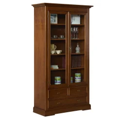Clearance Wohnen Vitrine in Walnuss Braun - Istefanio