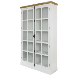 Online Wohnen Vitrinenschrank Cultures in Weiß