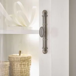 Best Wohnen Vitrinenschrank in Holzoptik Pinie weiß - Liancos