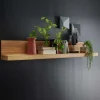 New Wohnen Wandboard aus geöltem Wildeiche Massivholz - Loitons