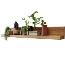 New Wohnen Wandboard aus geöltem Wildeiche Massivholz - Loitons