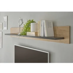 Best Wohnen Wandboard in Eiche Gold Holzoptik - Hengas