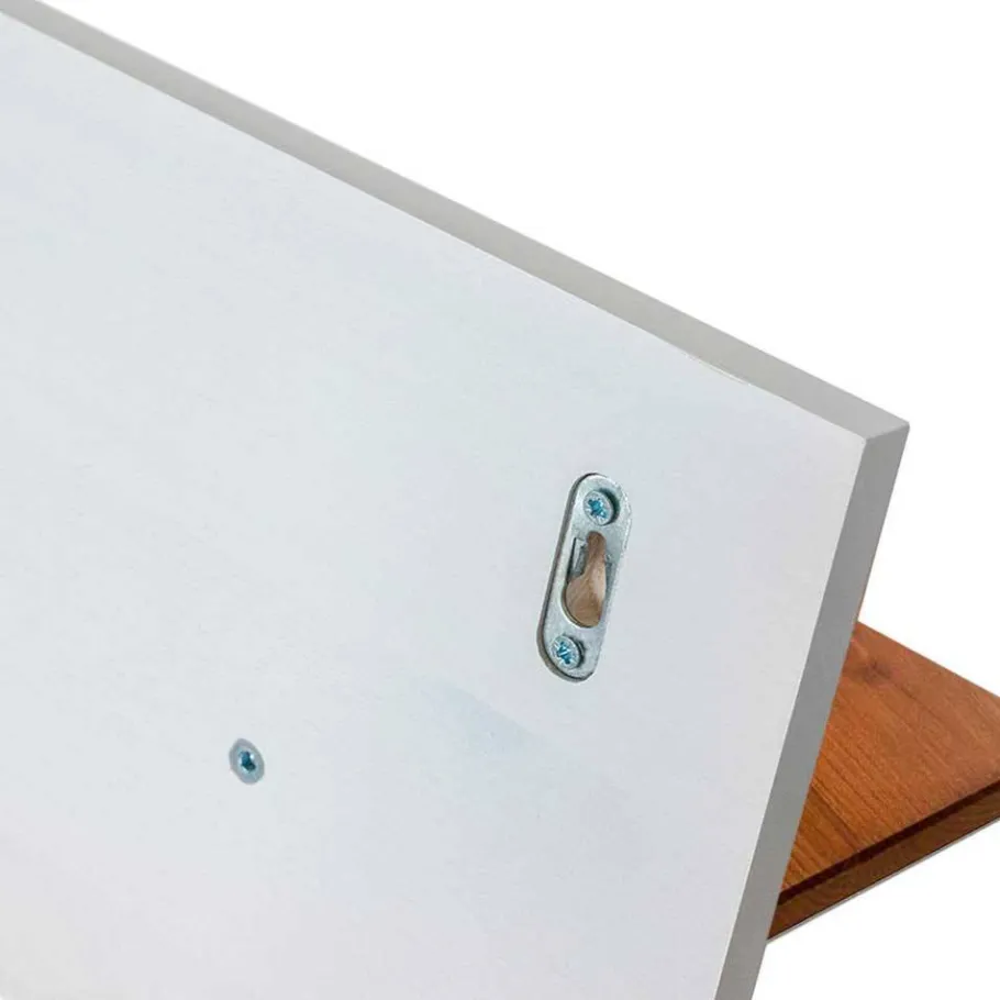 New Wohnen Wandboard in Weiß und Kiefer - Varicano