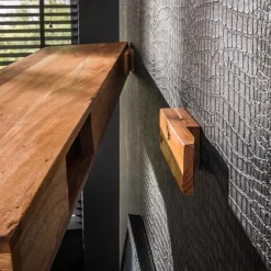 Hot Wohnen Wandboard mit Baumkante aus Akazie - Casaniano