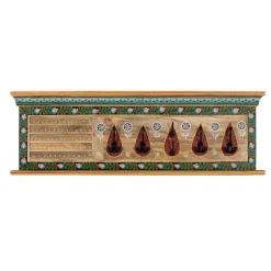 Best Wohnen Wandgarderobe handbemalt - Vareza