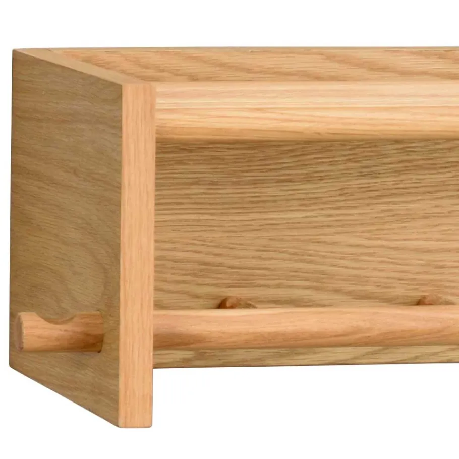 Discount Wohnen Wandgarderobe im modernen Scandi Chic - Pastranac